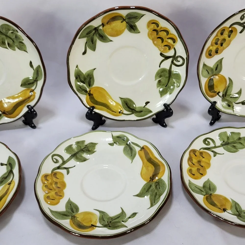 VTG 1970s Stangl Pottery Sculptured Fruit 6
